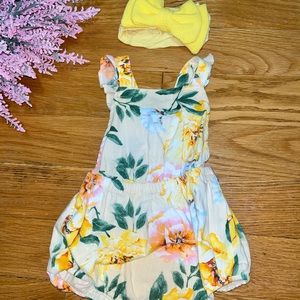 12-18 month Baby Girl Romper